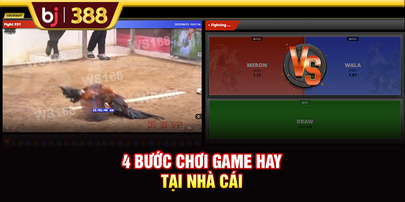 4 bước chơi game hay tại nhà cái