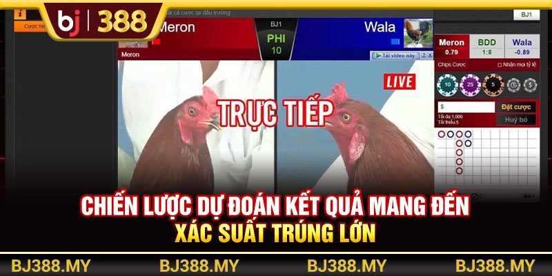 Chiến lược dự đoán kết quả mang đến xác suất trúng lớn