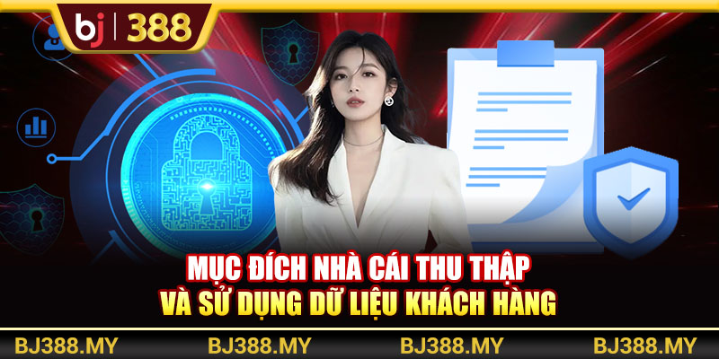 Mục đích nhà cái thu thập và sử dụng dữ liệu khách hàng