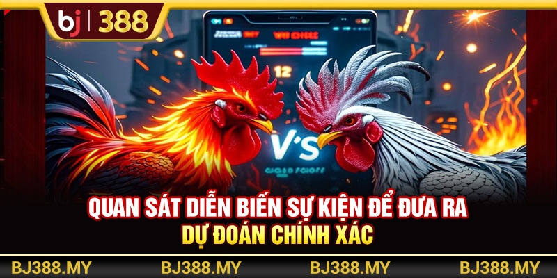Quan sát diễn biến sự kiện để đưa ra dự đoán chính xác